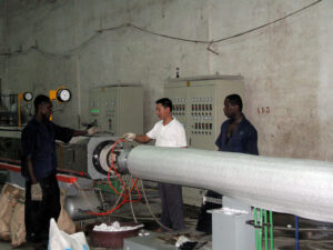 Factory workers in Ghana